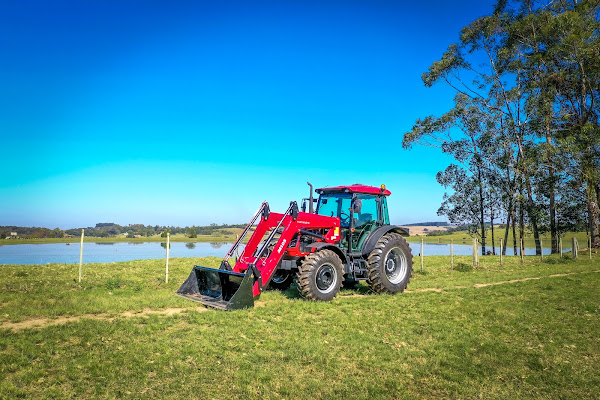 Trator Mahindra 8110. FOTO: Marcos Nagelstein/Agência Preview